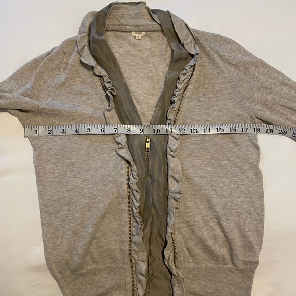 J. Crew Factory Ruffle Cardigan - Picture 3 of 3